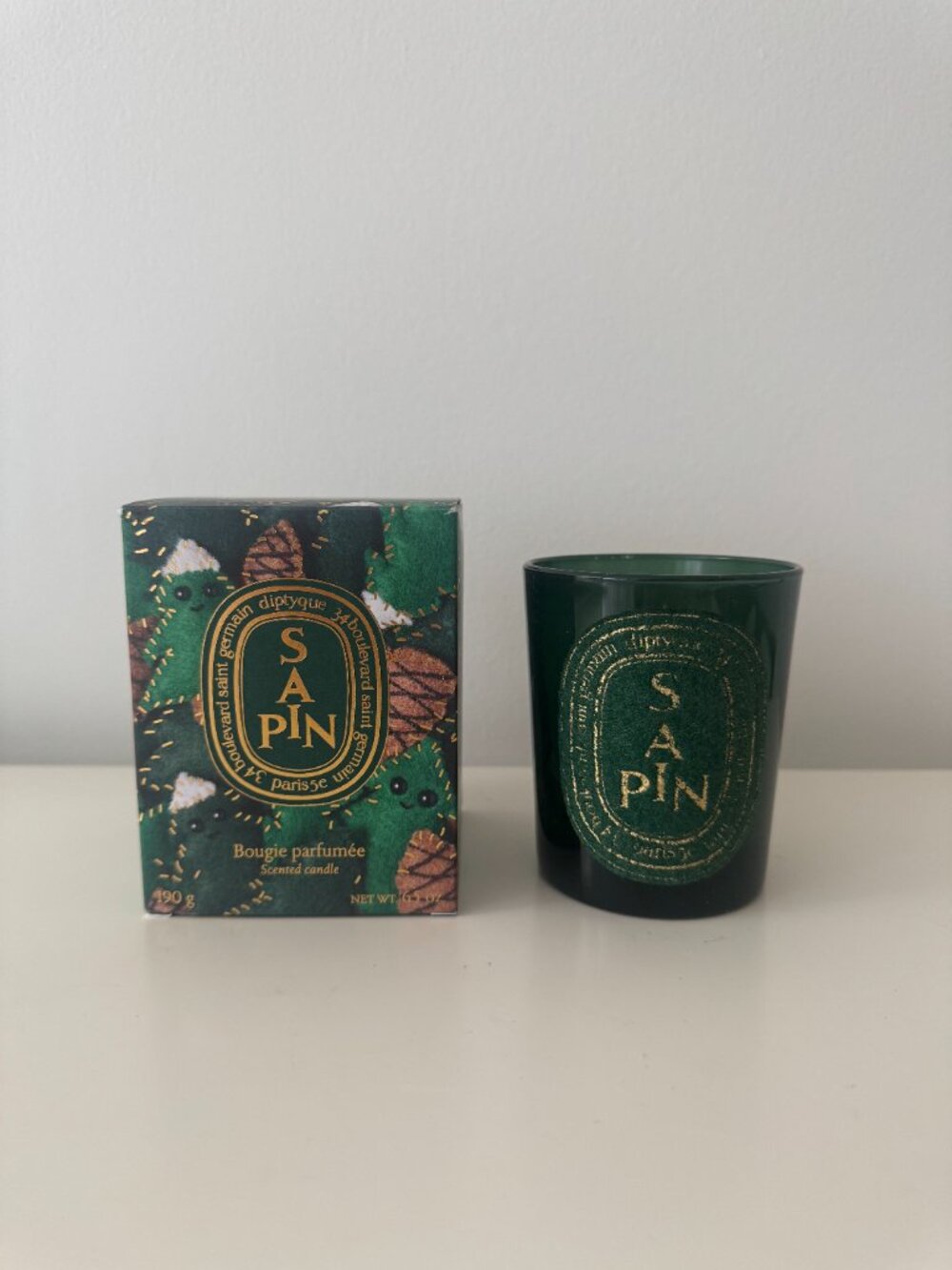 Diptyque Sapin Empty Candle Jar